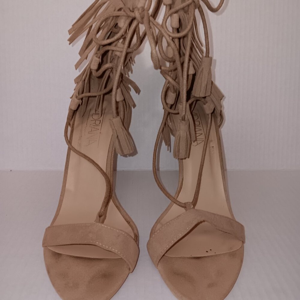 ADRIANA NEW YORK HILDA FRINGES/TASSELS HEELS - Picture 11 of 15